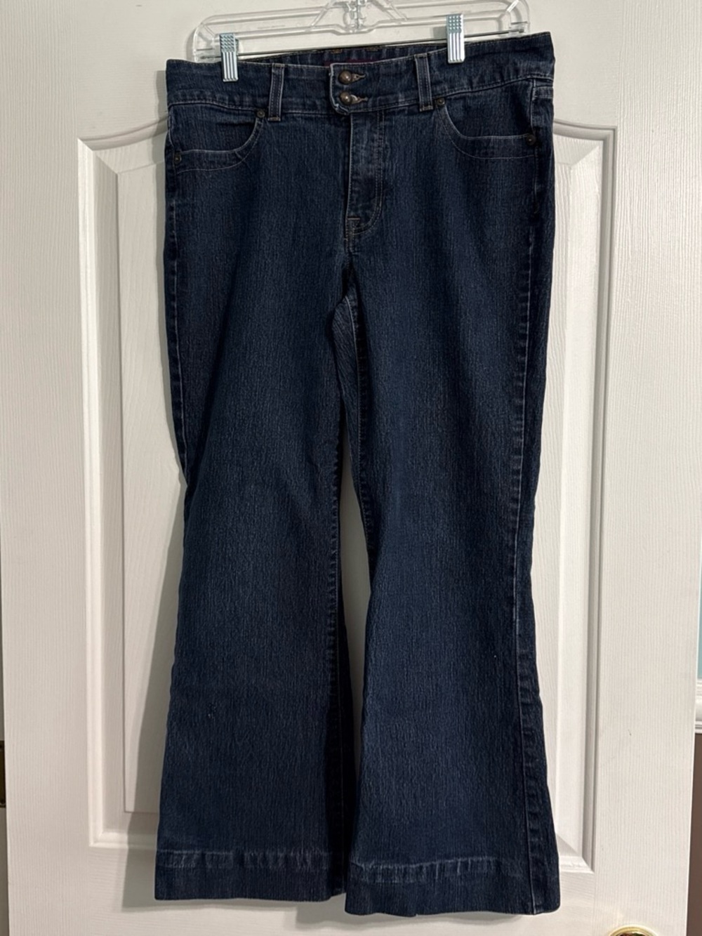 Gloria Vanderbilt Dark Indigo Flare Jeans